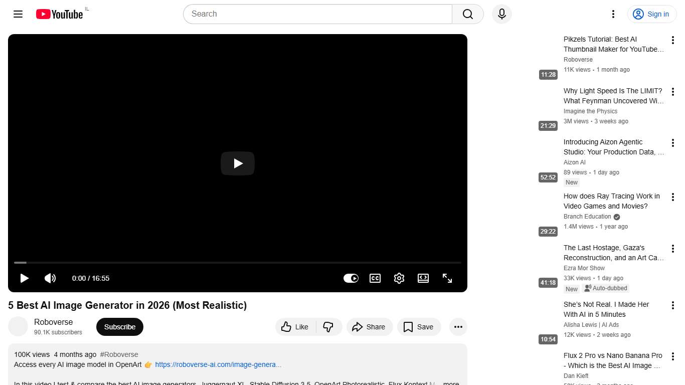 5 Best AI Image Generator in 2026 (Most Realistic) - YouTube